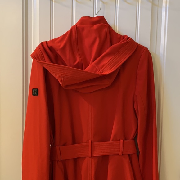 DKNY Bright Red Coat - Picture 9 of 17